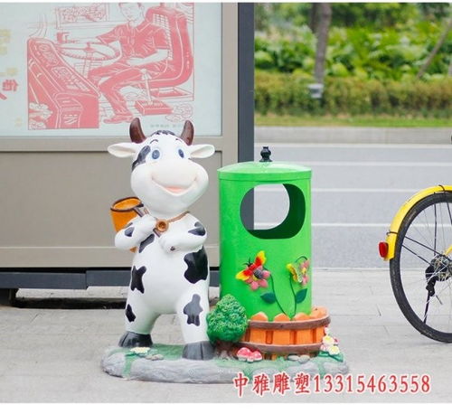 西安玻璃鋼仿真奶?？ㄍǖ袼?藝術與動畫的完美融合
